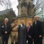 At Boer War Commemoration service