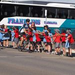 Riding into Cressy District School