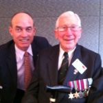 at the 70t Anniversary of Kokoda, with the last Kokoda veteran officer 26.7.12