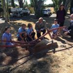 Guy with Michael Ferguson, Shadow Minister for Education at Hagley Farm Primary School